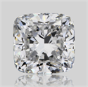 Natural Diamond 0.45 Carats, Cushion with  Cut, E Color, VVS2 Clarity and Certified by GIA
