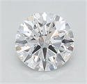 Del inventario de diamantes de laboratorio, 1.03 quilates, Redondo , Color D, claridad VVS2 y certificado IGI