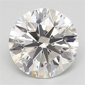 Picture of Natural Diamond 0.60 Carats, Round with Excellent Cut, I Color, VS1 Clarity and Certified by GIA