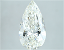 Natural Diamond 3.58 Carats, Pear with  Cut, H Color, VS1 Clarity and Certified by IGI