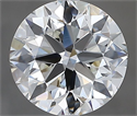 Diamante Natural 1.61 quilates, Redondo , Color G, claridad VVS1 y certificado IGI