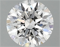 Lab Grown Diamond 1.09 Carats, Round with Excellent Cut, D Color, VS1 Clarity and Certified by IGI