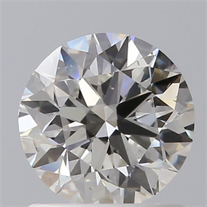 Foto Diamante Natural 0.90 quilates, Redondo , Color I, claridad SI1 y certificado GIA de