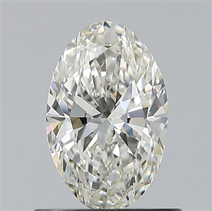 Picture of Natural Diamond 0.70 Carats, Oval with  Cut, I Color, VVS2 Clarity and Certified by GIA