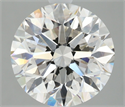 Natural Diamond 3.01 Carats, Round with Excellent Cut, F Color, VS1 Clarity and Certified by IGI