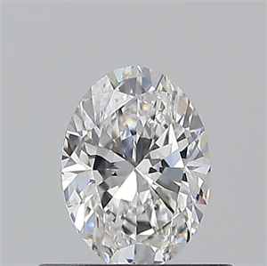Picture of Natural Diamond 0.50 Carats, Oval with  Cut, D Color, VVS1 Clarity and Certified by GIA