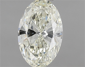 Picture of Natural Diamond 1.03 Carats, Oval with  Cut, K Color, VVS1 Clarity and Certified by IGI