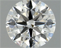 Natural Diamond 0.41 Carats, Round with Excellent Cut, F Color, VVS1 Clarity and Certified by GIA