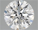 Del inventario de diamantes de laboratorio, 1.56 quilates, Redondo , Color F, claridad VS1 y certificado IGI