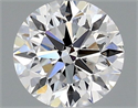 Diamante Natural 0.40 quilates, Redondo , Color F, claridad VVS2 y certificado GIA