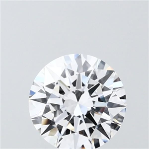 Picture of Lab Grown Diamond 1.50 Carats, Round with Excellent Cut, D Color, VVS2 Clarity and Certified by IGI