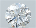 Natural Diamond 1.01 Carats, Round with Very Good Cut, G Color, SI1 Clarity and Certified by GIA