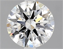 Diamante Natural 1.13 quilates, Redondo , Color I, claridad VS2 y certificado GIA