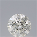 Diamante Natural 0.41 quilates, Redondo , Color I, claridad IF y certificado IGI