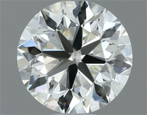 Picture of Natural Diamond 0.70 Carats, Round with Very Good Cut, J Color, VVS2 Clarity and Certified by IGI