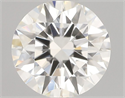 Natural Diamond 0.40 Carats, Round with Excellent Cut, I Color, VVS2 Clarity and Certified by GIA
