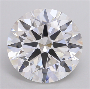 Picture of Lab Grown Diamond 9.20 Carats, Round with Ideal Cut, E Color, VS1 Clarity and Certified by IGI