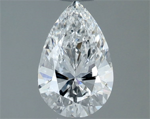 Picture of Natural Diamond 0.70 Carats, Pear with  Cut, E Color, SI1 Clarity and Certified by GIA