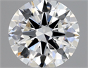 Diamante Natural 0.51 quilates, Redondo , Color G, claridad VVS2 y certificado GIA