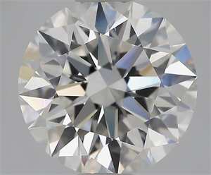 Picture of Natural Diamond 1.97 Carats, Round with Excellent Cut, E Color, VVS1 Clarity and Certified by GIA