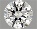 Diamante Natural 0.40 quilates, Redondo , Color J, claridad SI1 y certificado GIA