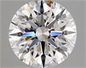 Diamante Natural 1.51 quilates, Redondo , Color F, claridad VS1 y certificado GIA