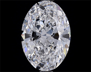 Foto Diamante Natural 2.18 quilates, Ovalado , Color D, claridad IF y certificado GIA de