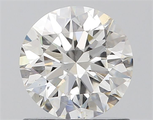 Foto Diamante Natural 0.90 quilates, Redondo , Color G, claridad SI1 y certificado GIA de