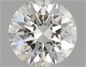 Natural Diamond 0.70 Carats, Round with Very Good Cut, I Color, VVS1 Clarity and Certified by GIA