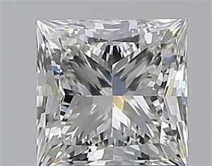 Foto Diamante Natural 1.00 quilates, Princesa , Color I, claridad VS1 y certificado GIA de