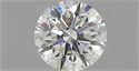 Diamante Natural 0.62 quilates, Redondo , Color H, claridad IF y certificado IGI