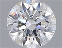Del inventario de diamantes de laboratorio, 2.02 quilates, Redondo , Color D, claridad VVS2 y certificado IGI
