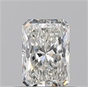 Natural Diamond 0.50 Carats, Radiant with  Cut, H Color, VS1 Clarity and Certified by GIA