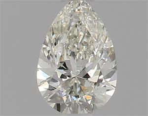 Foto Diamante Natural 0.50 quilates, De pera , Color K, claridad SI2 y certificado GIA de