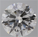 Lab Grown Diamond 6.06 Carats, Round with Excellent Cut, E Color, VVS2 Clarity and Certified by IGI