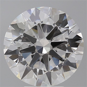Picture of Lab Grown Diamond 6.06 Carats, Round with Excellent Cut, E Color, VVS2 Clarity and Certified by IGI