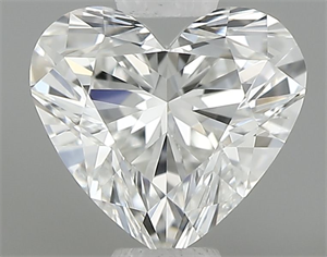 Picture of Natural Diamond 0.44 Carats, Heart with  Cut, G Color, VVS1 Clarity and Certified by GIA