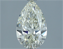 Natural Diamond 1.50 Carats, Pear with  Cut, J Color, VS1 Clarity and Certified by IGI