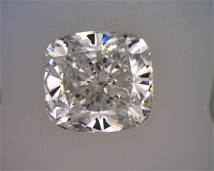 Foto Diamante Natural 0.90 quilates, Del cojín , Color G, claridad SI2 y certificado GIA de