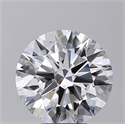 Lab Grown Diamond 6.01 Carats, Round with Ideal Cut, F Color, VVS2 Clarity and Certified by IGI