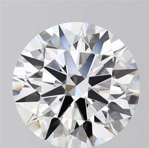 Picture of Lab Grown Diamond 2.03 Carats, Round with Ideal Cut, D Color, VS1 Clarity and Certified by IGI