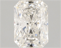 Natural Diamond 0.70 Carats, Radiant with  Cut, H Color, SI2 Clarity and Certified by GIA