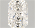 Natural Diamond 0.70 Carats, Radiant with  Cut, H Color, SI2 Clarity and Certified by GIA