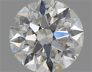 Foto Diamante Natural 0.90 quilates, Redondo , Color I, claridad SI2 y certificado GIA de