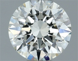 Picture of Natural Diamond 0.50 Carats, Round with Excellent Cut, H Color, VS1 Clarity and Certified by IGI