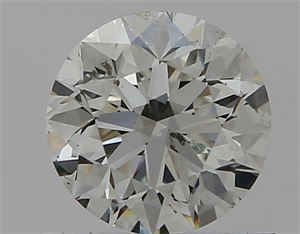 Picture of Natural Diamond 0.70 Carats, Round with Very Good Cut, G Color, SI2 Clarity and Certified by GIA