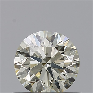 Picture of Natural Diamond 0.51 Carats, Round with Excellent Cut, M Color, VVS2 Clarity and Certified by IGI