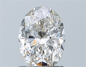 Picture of Natural Diamond 0.90 Carats, Oval with  Cut, H Color, VVS2 Clarity and Certified by GIA