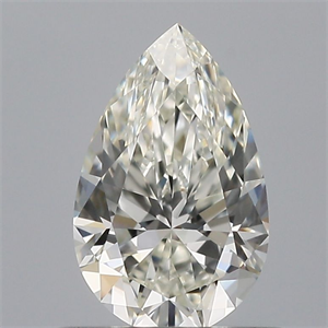 Foto Diamante Natural 0.54 quilates, De pera , Color G, claridad IF y certificado IGI de