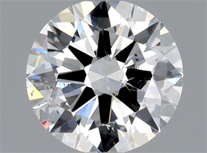 Foto Diamante Natural 0.90 quilates, Redondo , Color D, claridad SI1 y certificado GIA de